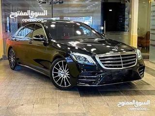  26 مرسيدس S 320 AMG فل كامل الاضافات موديل 2019 نظيفه جدا واعلى مواصفات