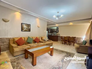  2 شقة مفروشة غرفتة و صالة في تلاع العلي One bedroom apartment for rent with garden in Tal Al Ali