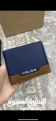  1 محفظة بوليس الايطالية - جديدة بالكرتون Police luxury wallet