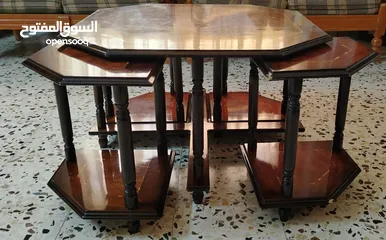  12 اثاث منزل للبيع خشب اصلي بسعر مناسب لمعرفة سعر الاثاث يرجى ارسال صورة عن القطعة واستفسار عن السعر .
