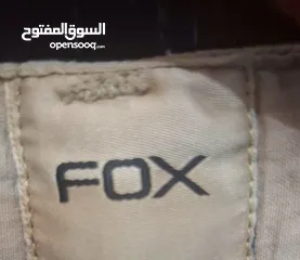  13 بنطلونين كتان FOX  genuine brand خصر 30