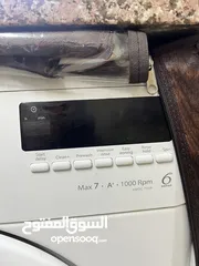  3 غساله اوتوماتيك نوع ويرليول 7 كيلو مستعمله تلاع العلي