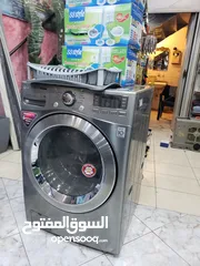  4 غسالات كورية أصلية LG و Samsung بأحجام متنوعة مع ضمان 14 _19 كيلو
