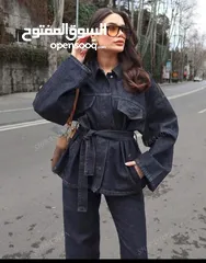  5 جاكيت جينز  من شي ان سايز M توصيل فوري  سعره 20