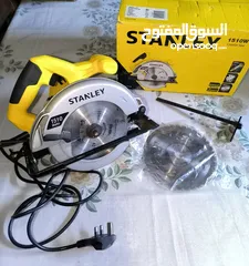  1 للبيع منشار دائري كهربائي STANLEY 1510W – بحالة شبه جديدة
