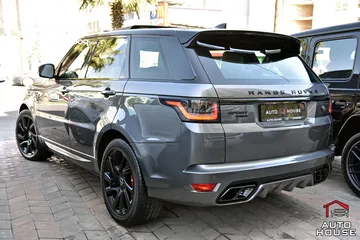  4 رنج روفر سبورت بلاك اديشن وارد وكفالة الوكالة 2019 Range Rover Sport HSE SV Kit Black Edition