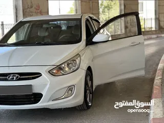  4 هونداي اكسنت 2018  ديزل  1600 فحص نظيف