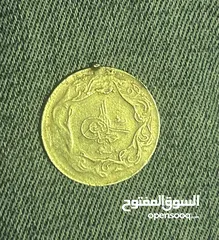  1 عملة ذهبية وزن 3غرامات