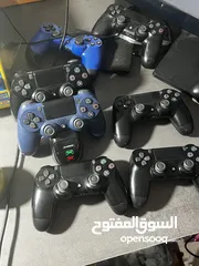  7 ايادي اصليةةة وكوبي بحالة الوكالة عالفحصص وكفالة شهر  للبيع ( متوفر عروض على الصيانه)Control ps4