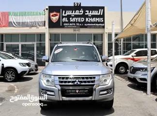  1 MITSUBISHI PAJERO 2016 GCC EXCELLENT CONDITION WITHOUT ACCIDENT