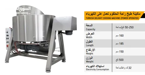  4 ماكنات مشكلة لانتاج الحلويات