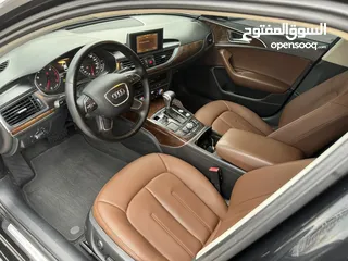  12 Audi A6 in excellent condition, 2013 model,GCC specifications, only 168 thousand. Very very clean