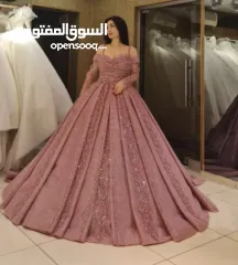  2 فساتين زفاف وخطوبة بالجملة