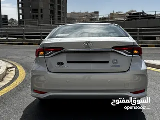  22 تويوتا كورولا 2021 7 جيد ولا ملاحظه فل كامل عدا الفتحه بحاله الوكاله زيرو جمرك جديد بسعر مميز