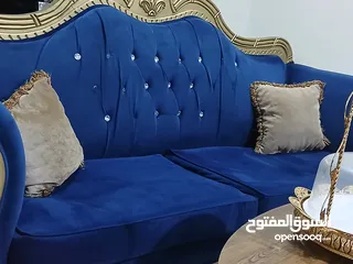  6 طقم كنب لون نيلي