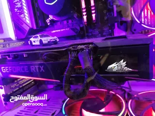  1 كرت شاشة Aorus RTX3070 Master led