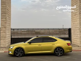  6 سكودا سوبيرب بنزين 2*4 مطور 2000 فل مع بنوراما