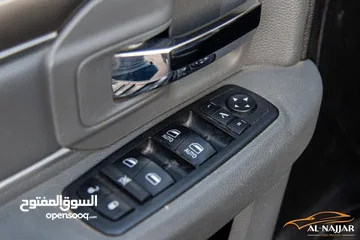  19 Dodge Ram Big horn 2019 gasoline   البكب بحالة الوكالة و قطع مسافة 51,000 ميل فقط