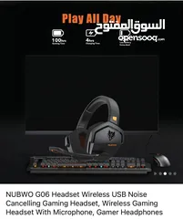  4 NUBWO gaming headset