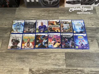  2 سيدهات بلايستيشن 4  CDs PlayStation