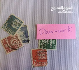  3 طوااابع من جميع دول العالم بنص دينار فقط