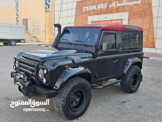  5 Land Rover Defender 90 Special Edition Diesel Gulf Model 2013 in excellent condition for sale