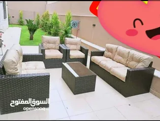  30 عروض على أطقم رتان الخماسي فقط 1115 شامل التوصيل داخل عمان والزرقاء