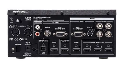  2 ROLAND V-4EX - FOUR CHANNEL DIGITAL HDMI/SD VIDEO MIXER WITH EFFECTS