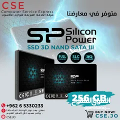  1 Silicon Power 256GB SSD 3D NAND SATA III 2.5 سيليكون بور اس اس دي