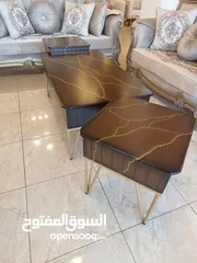  19 طقم طربيزات اجمل الموديلات الملوكية اقل الاسعار طاولة وسط طاولة شاشة اطقم طربيزات