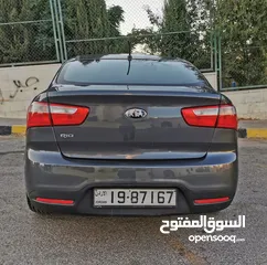  5 كيا ريو بحالة الوكالة فحص كامل مرفق مع الصور
