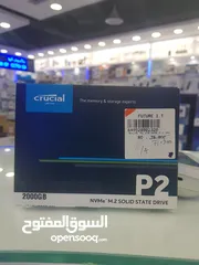  1 CRICIAL 2TB M.2 NVMe SSD