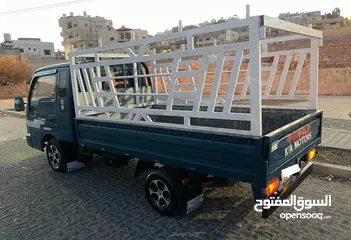  2 كيا بنجو فرنتير 2001 غرفه وربع الرجاء قرأه الاعلان