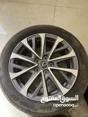  6 جنوط وكفرات يوكوهاما لكزس ES 2023 وكالة شبه جديده