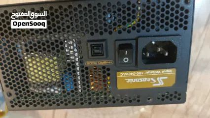  2 Seasonic 1000W PSU – No Cables – Working- باور سبلاي بدون كيابل شغال