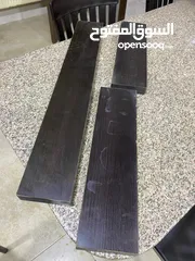  8 طاولة تلفزيون مع 3 رفوف تعليق للبيع