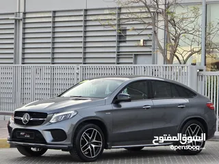  3 Coupe GLE-43 AMG 2018 GCC PERFECT CONDITION INSIDE AND OUT SIDE