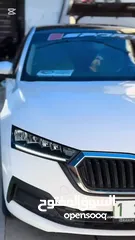  5 موديل 2021 ولا غرام بوية Skoda oktavia للبيع او بدل ع جي تي اي 7،5