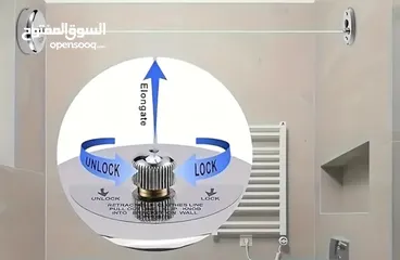  2 علآٌقة ملابس جديدة لتوفير المساحات السعر سبعون درهما.