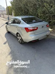  13 كيا ريو موديل 2013 فحص كامل ممشى قليل جدا استخدام شخصي بحالة الوكالة مميزة جدا