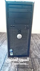  6 كمبيوتر نوع dell  4GB RAM Core i2المعالج 128 ssd  260GB مع شاشة وكيبورد وماوس