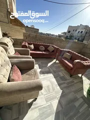  6 طقم كنب 7 مقاعد بحالة جيدة جدا وقابل للتفاوض