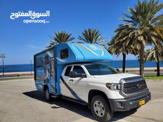  2 Toyota Tundra 4x4 Caravan Motorhome Toyhauler. كرفان تويوتا تندرا 4x4