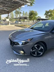  7 هنداي إلنترا هايبرد 2022 ليميتد أعلى صنف  بحال الوكالة جمرك من يوم