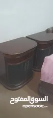  4 غرفه نوم مستعمله بحاله جيده تخت وبيرو وملحق وروسيتين وخزانه بدها شويه تزبيط الجوارير فقط