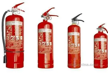  1 معدات اطفاء حريق واجهزه انذار حريق