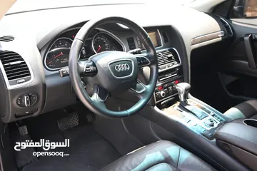  9 0% DP - AUDI Q7 S-LINE 3.0SC 2015 - FIRST OWNER - WELL MAINTAINED - GCC