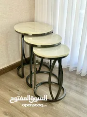  8 طربيزات وسط لغرف الضيوف فاخرة