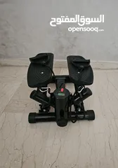  2 جهاز لياقة بدنية للخطوات مع احبال مقاومة - - Fitness Stepper Machine with Resistance Bands