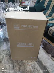  5 بروجكتور 4K لعرض الفيديو والأفلام على الحائط شبه جديد للبيع والسعر نهائي من الآخر.